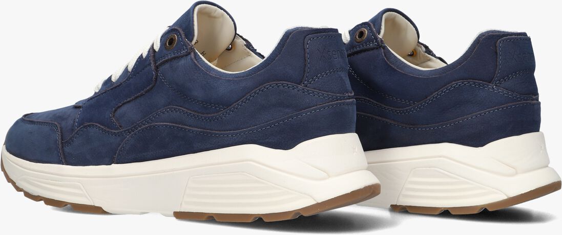 donkerblauwe xsensible lage sneakers golden gate men