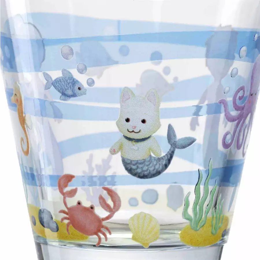 Leonardo Kinderbecherset Bambini Avventura 215 ml hellblau