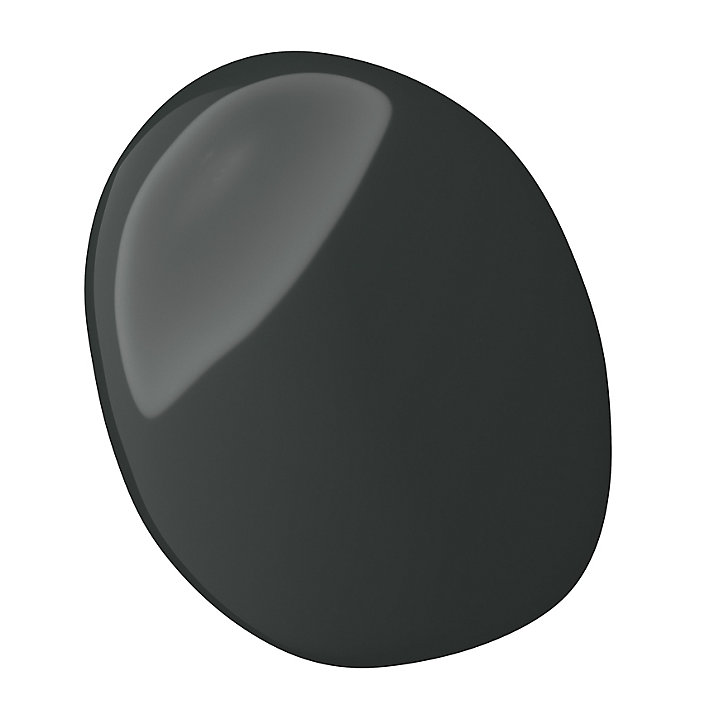 Peinture extérieure métal GoodHome noir RAL 9005 brillant 2.5L