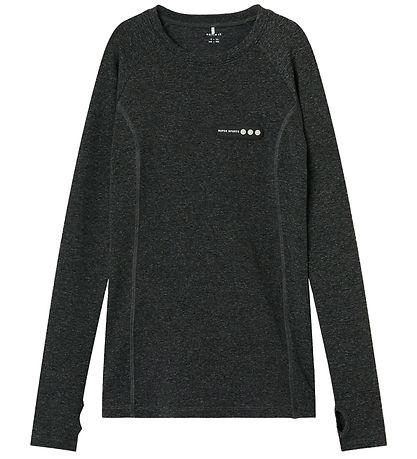 Name It Bluse - Sport - NkfDimija - Schwarz