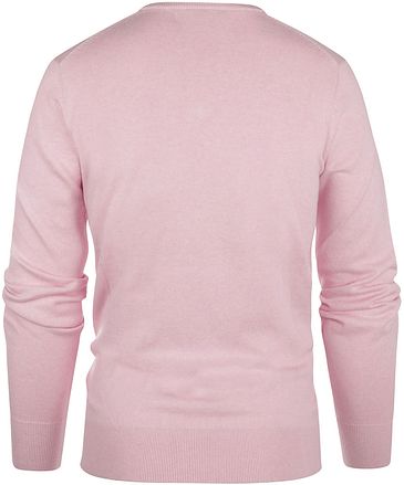 Steppin' Out Trui Cotton Cashmere V-hals Roze SM1201.0001-8000 kopen