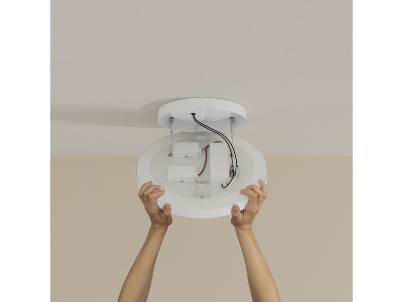 Philips Hue Deckenleuchte White & Color Ambiance Datura Ø 3 Smartes Deckenpaneel mit Hintergrundbeleuchtung