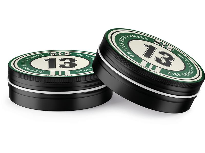 Mootes Haarpaste #13 matt 120 g Natürliche Haarpomade für einen festen Halt und einen matten Look