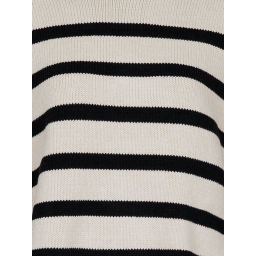 Neo Noir Fanning Stripe Striktrøje, Sand, 42
