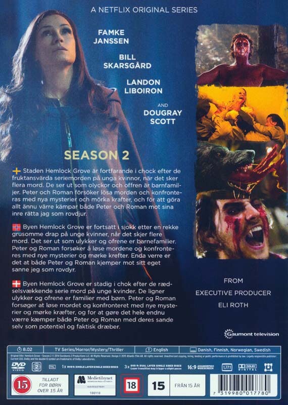 Hemlock Grove - Sæson 2 - DVD