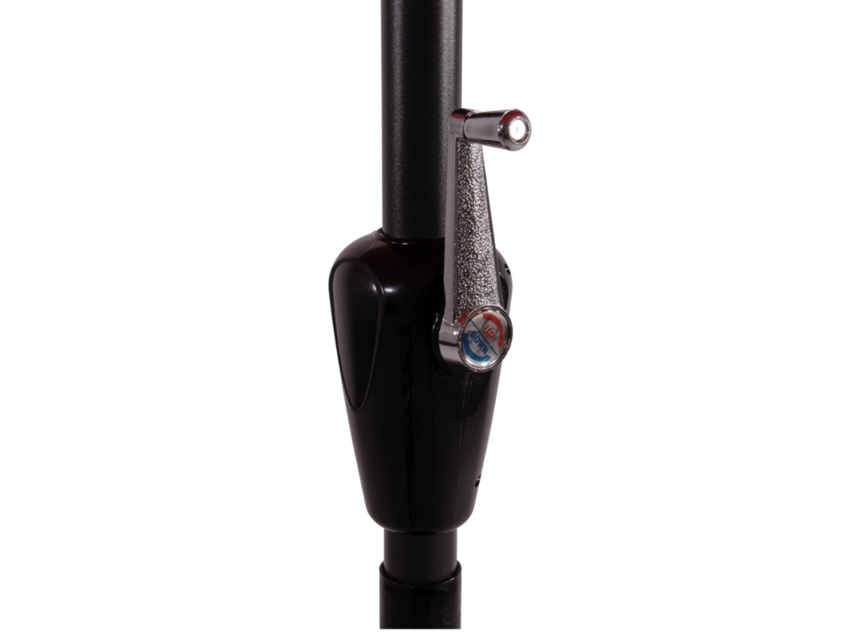 CUHOC Ø3m parasol grijs met Basic parasolhoes