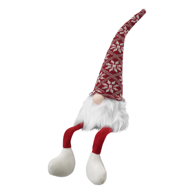 Nisse med hengende ben 55 cm