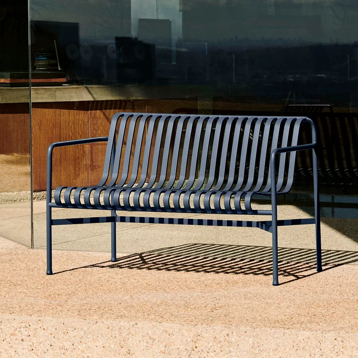 HAY - Palissade Dining Bench, iron red