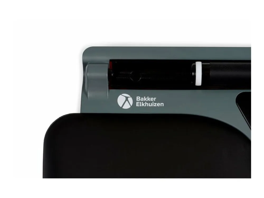 Bakker Elkhuizen ErgoSlider Plus - Central pegeenhed - ergonomisk - universel - højre- og venstrehåndet - laser - 5 knapper - kablet - USB - sort, mørkegrå, gul