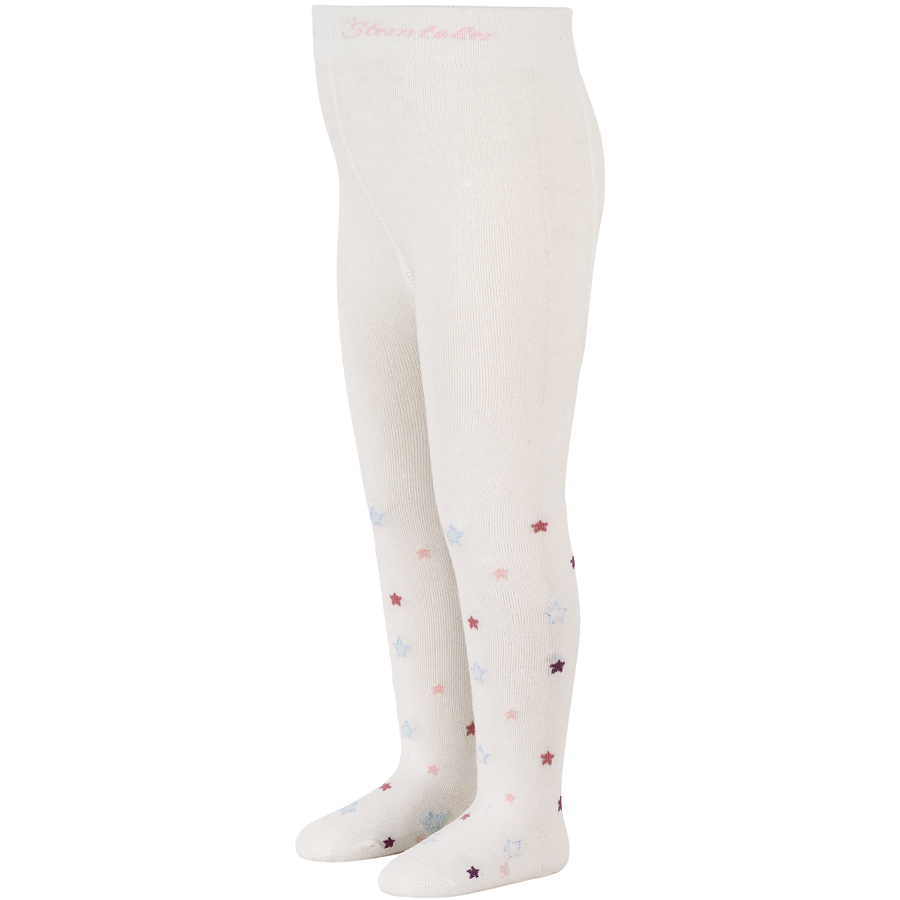 Sterntaler Strumpfhose Sterne ecru