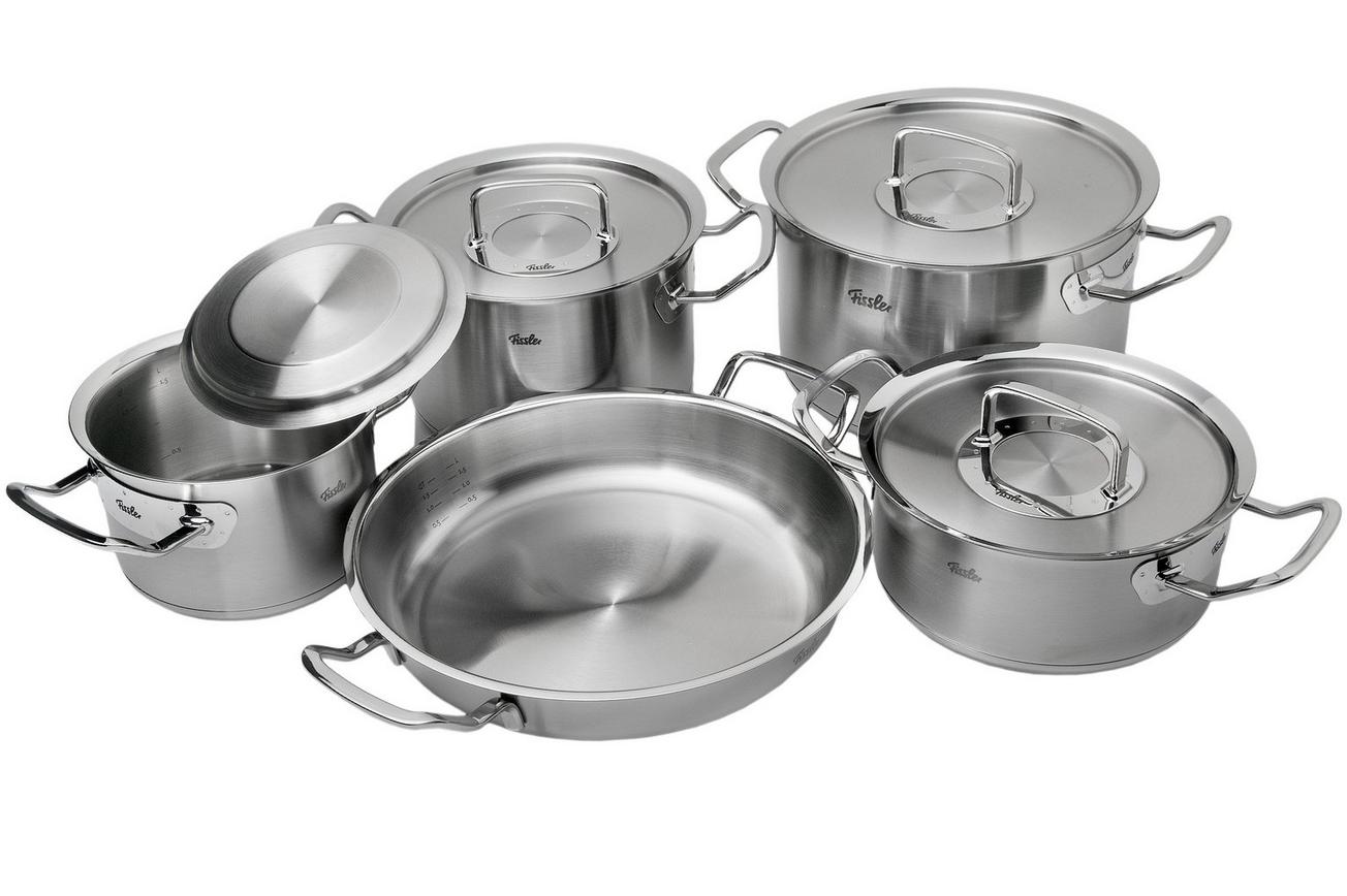 Fissler Original Profi Collection 084-388-05-000, 5-delige pannenset