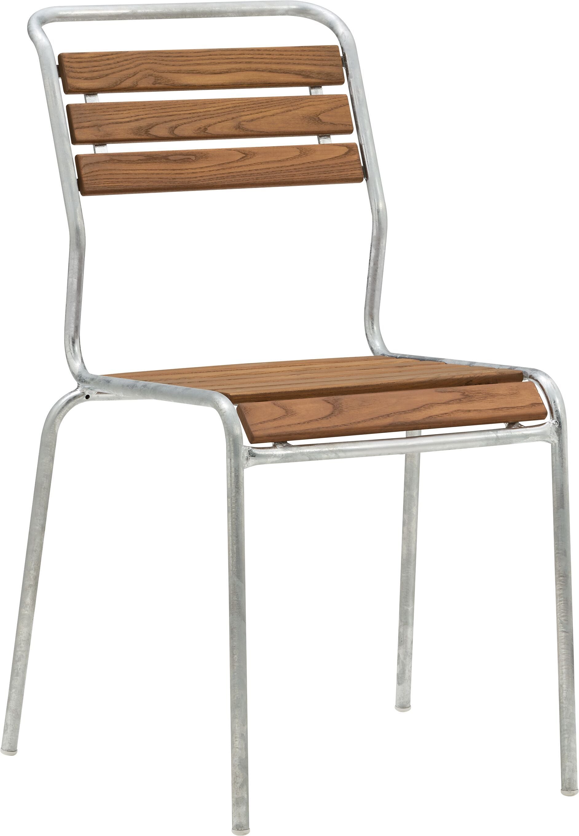 SÄNTIS Stuhl Eschenholz 42x52x84 - Esche / B: 44.0 cm x T: 60.0 cm x H: 85.0 cm