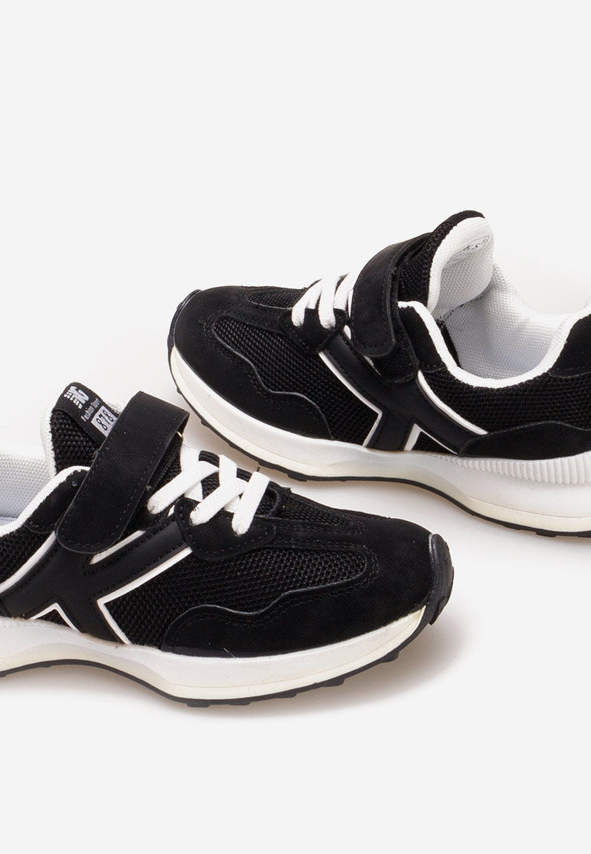 Baskets pour garçons noirs Eclipse