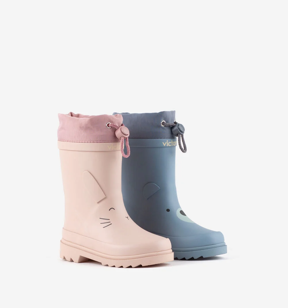 LLUVIA ANIMAUX Bottes de pluie pour enfants ROSA