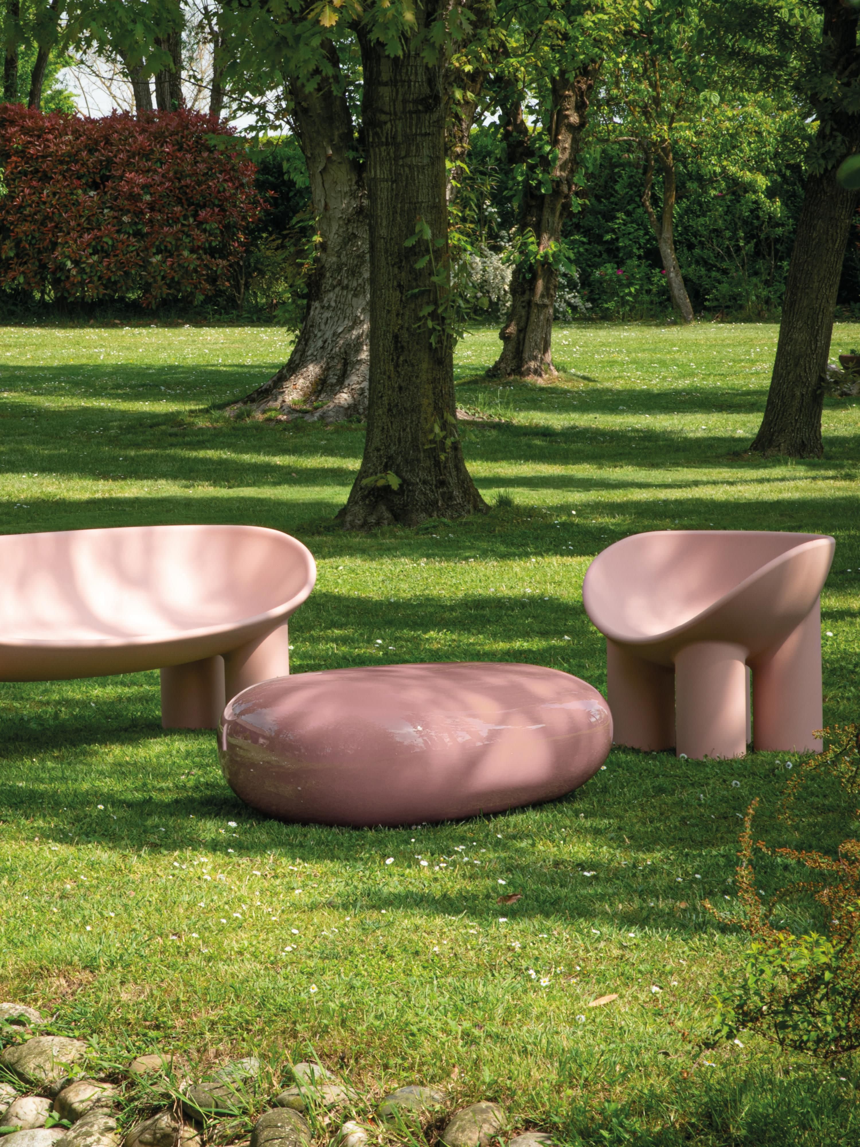 Kunststof loungefauteuil Roly Poly