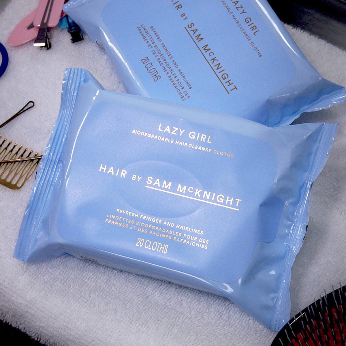 Lazy Girl Hair Cleanse Cloths