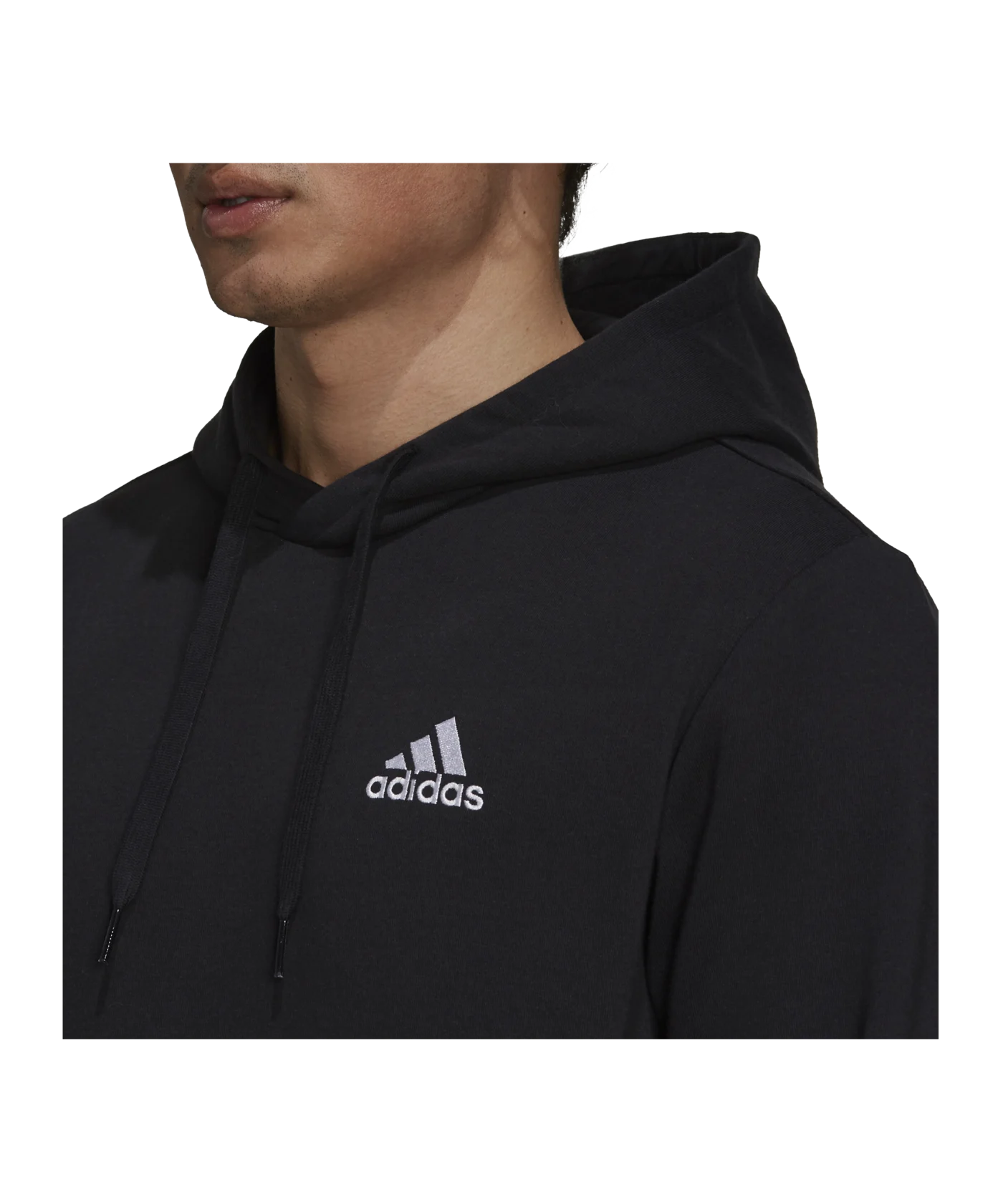 adidas Essentials Feel Cozy Hoody Schwarz