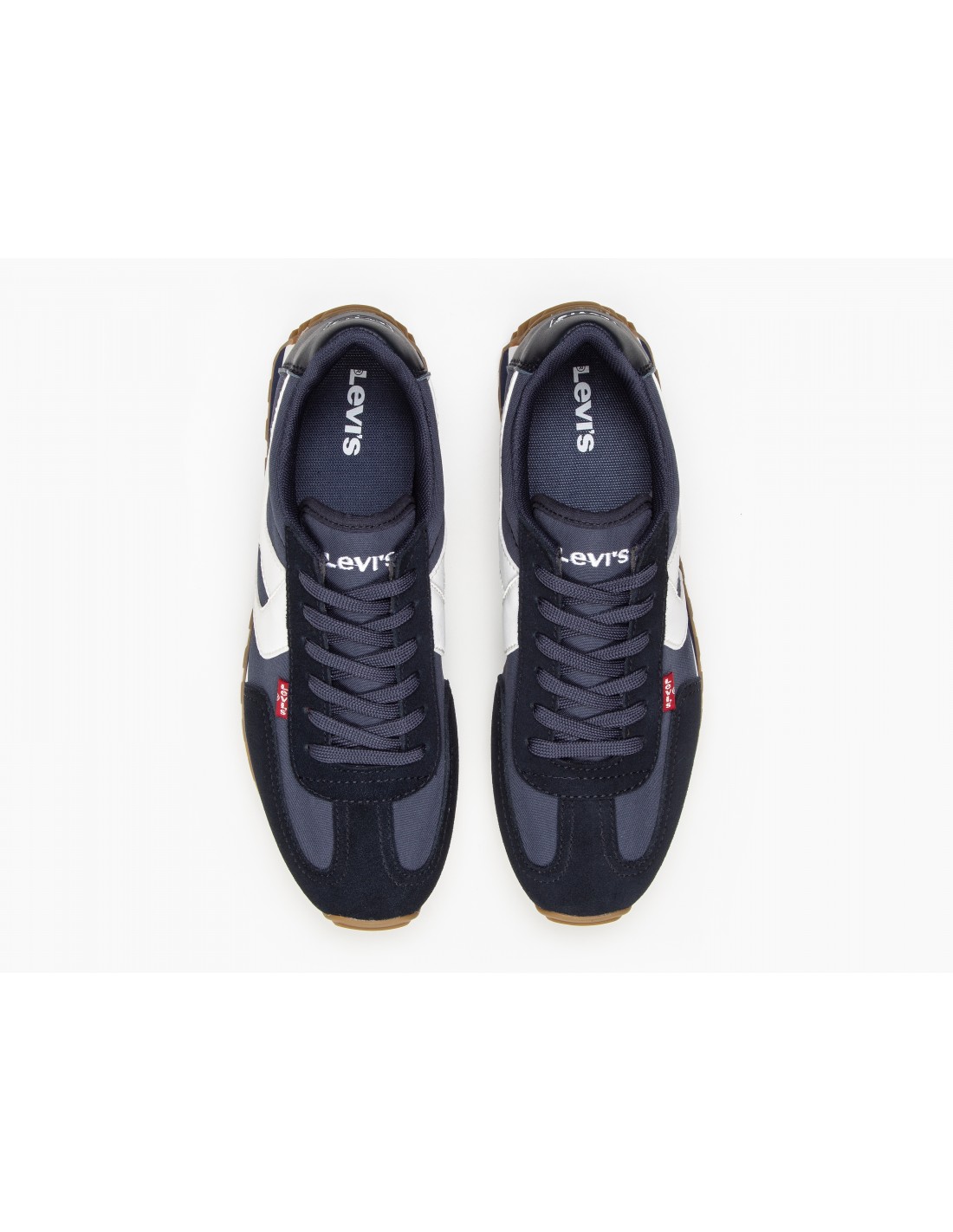 levi's Baskets De Ville Homme Stryder red tab blue