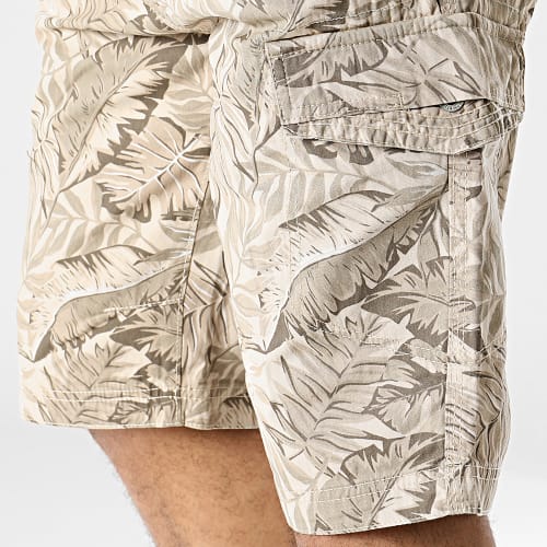 Short Cargo Beige Floral
