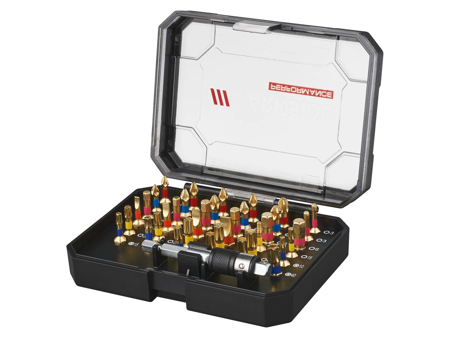 PARKSIDE PERFORMANCE&reg; torsion bit set / bit and socket set &raquo;PBSP 2 B2&laquo;