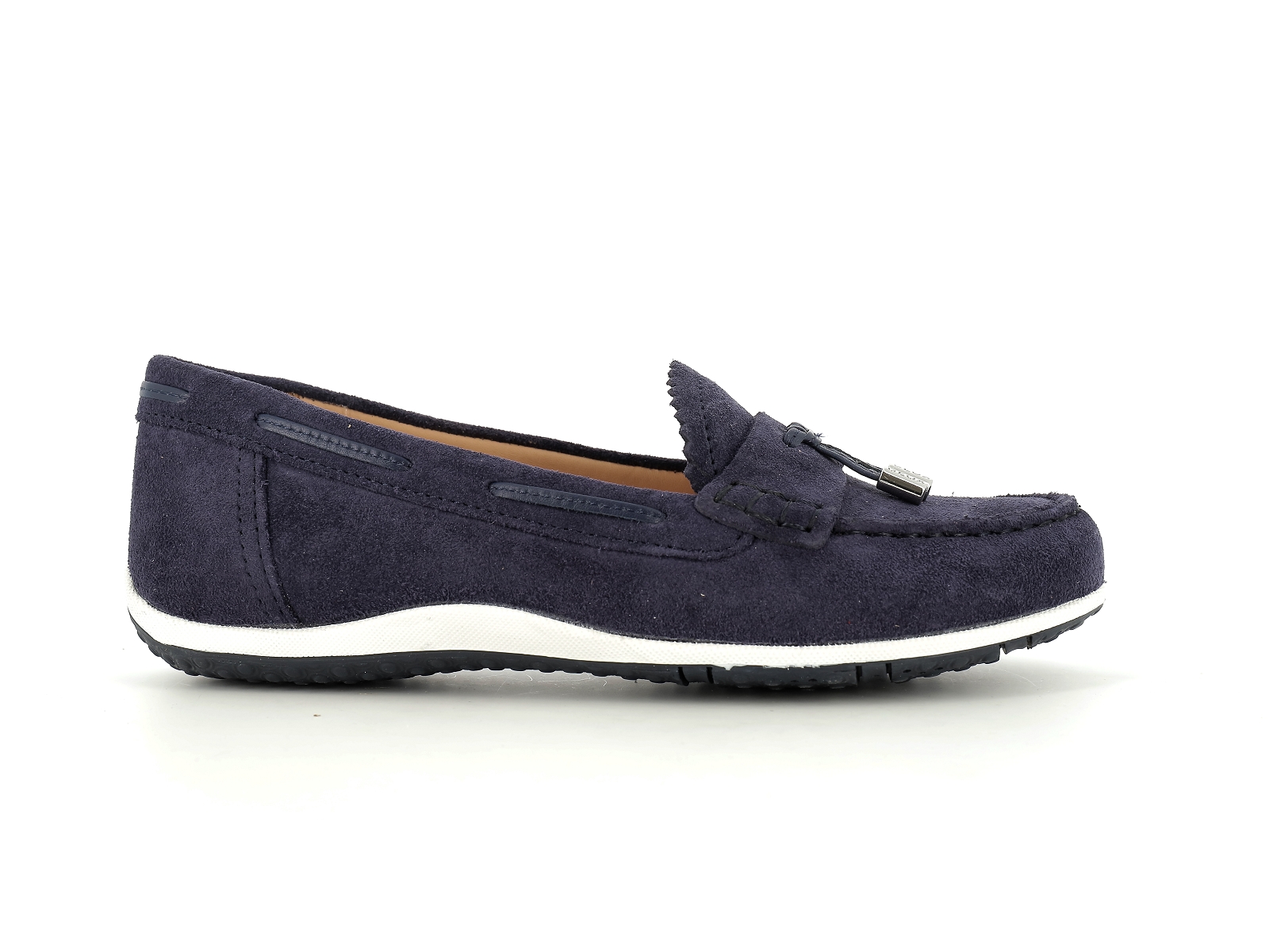 Geox-D VEGA MOC D35DNA Nubuck Velours Marine