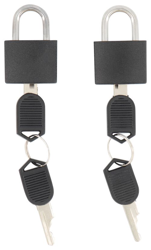 2 cadenas à bagage