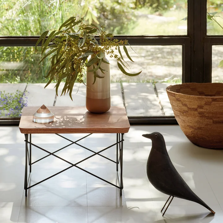 Vitra - Eames Occasional Table LTR, Linoleum jade / sea foam green