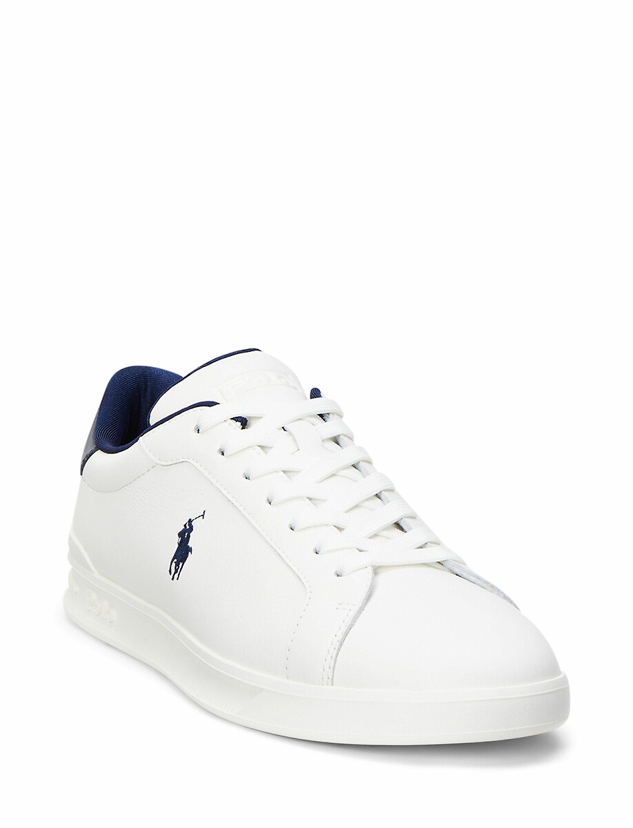 POLO RALPH LAUREN<br>Tênis de couro Heritage Court