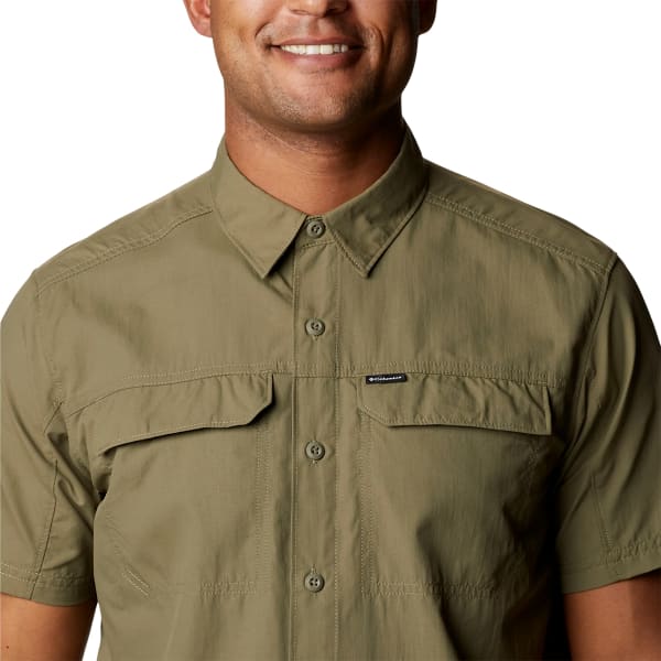 COLUMBIA SILVER RIDGE 2.0 SHORT SLEEVE SHIRT STONE GREEN