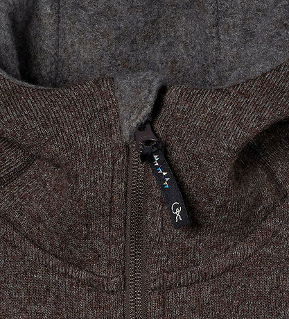 Isbjørn Of Sweden Fleecejakke - Uld/Polyester - Shaun - Espresso