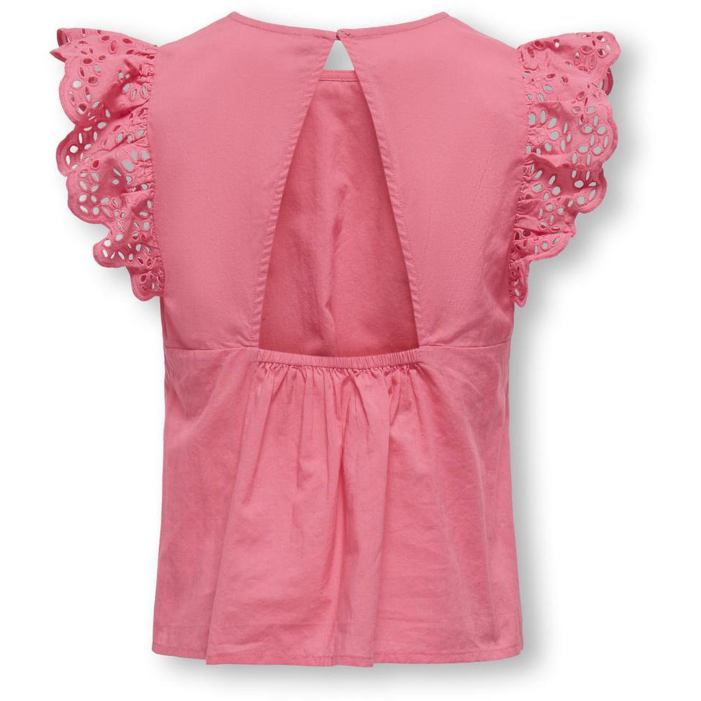 Køb kids ONLY Camellia Rose Lou Life Emb Top