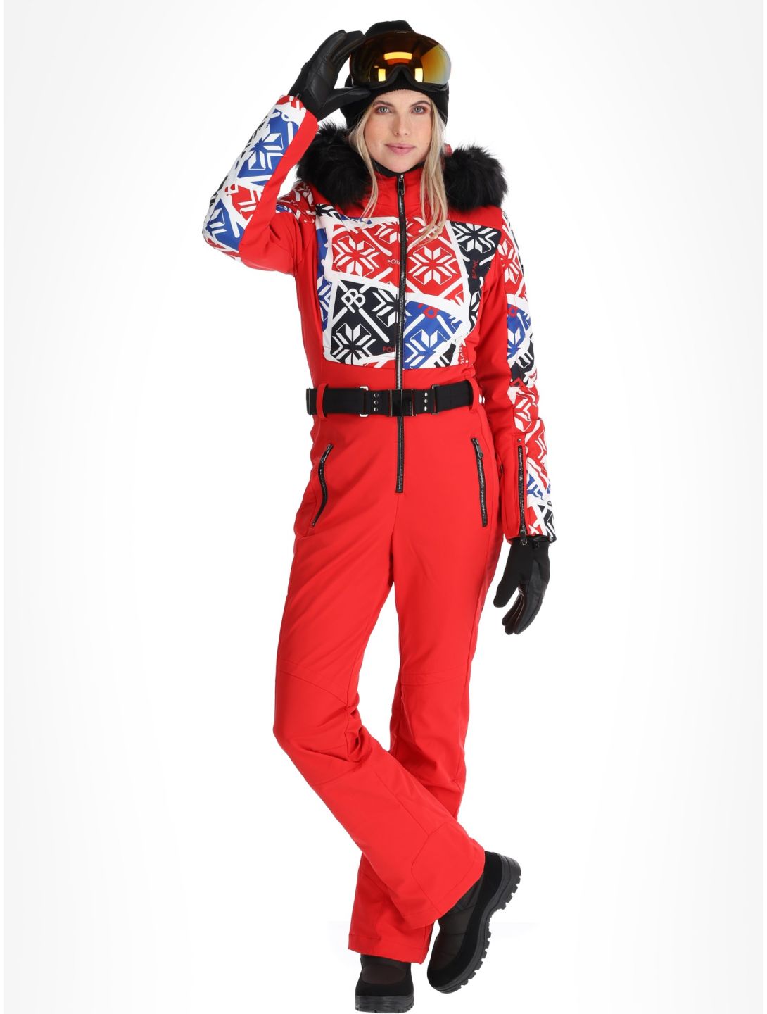 Traditional 24PBH0831/WO/P ski overall dames