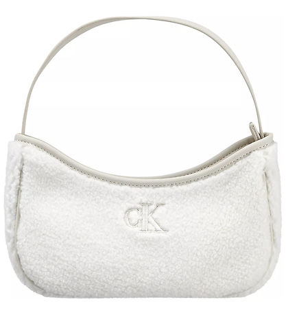 Calvin Klein H?ndtaske - Teddy - Ivory