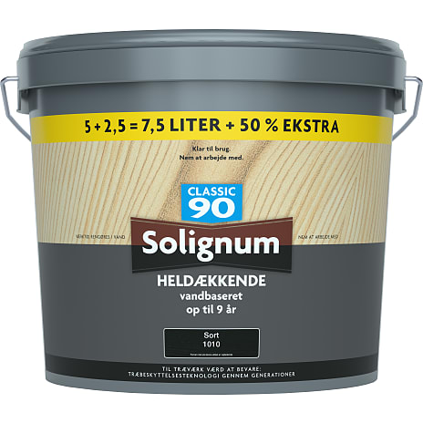 Solignum Classic 90 træbeskyttelse 7,5 liter - sort
