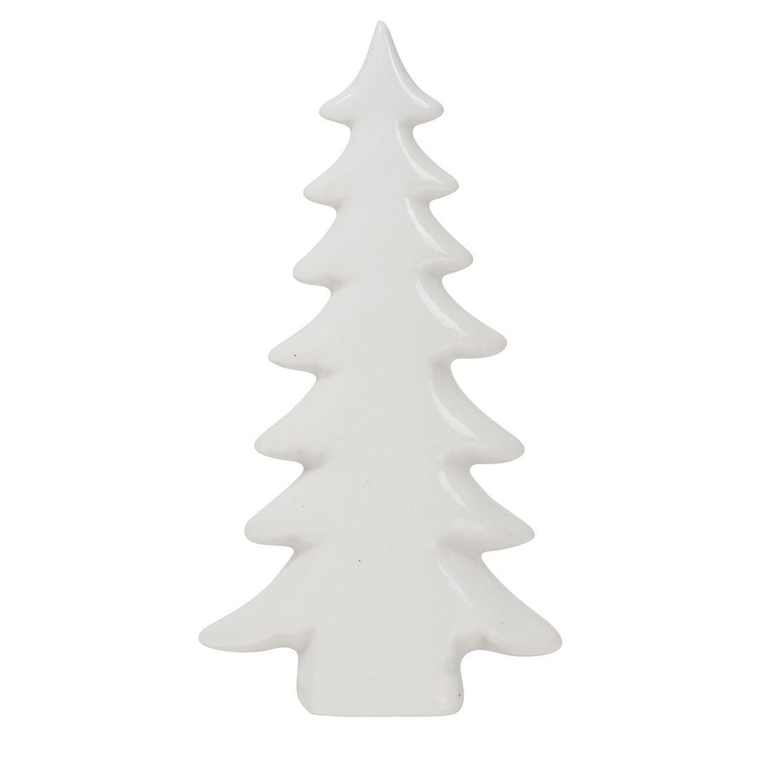 Juletre i keramikk Snow 16,9cm