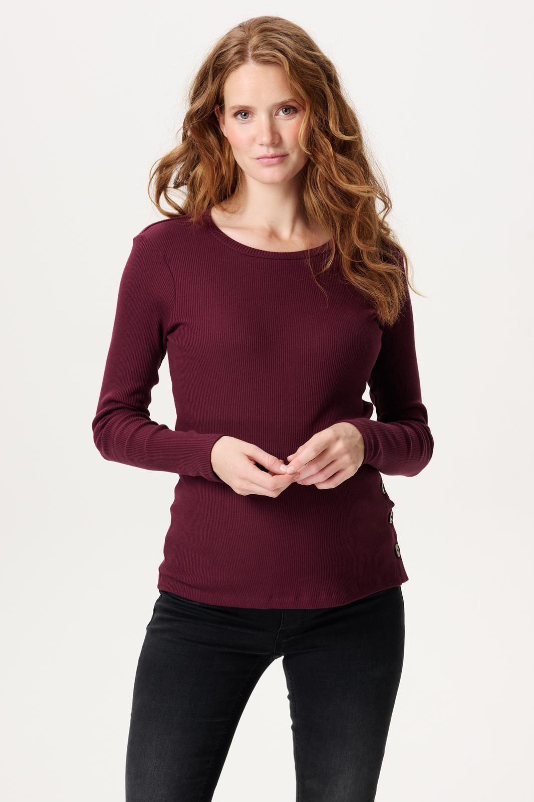 Noppies Maternity Voedingsshirt Aarhus - Fig