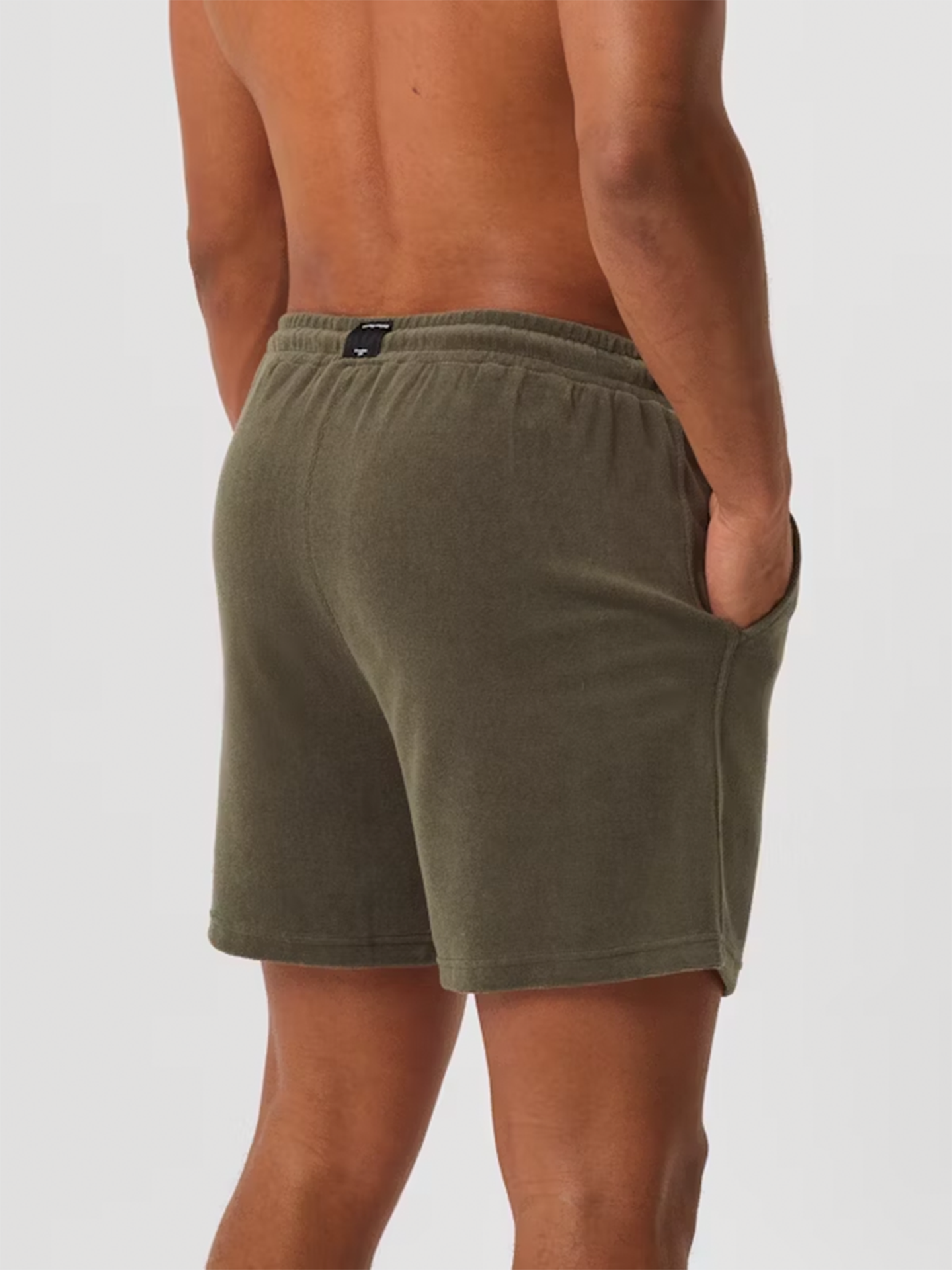 Borg Toweling Pool Shorts - Grønn