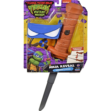 Turtles maske og ninjastjerne - flere varianter - assorteret