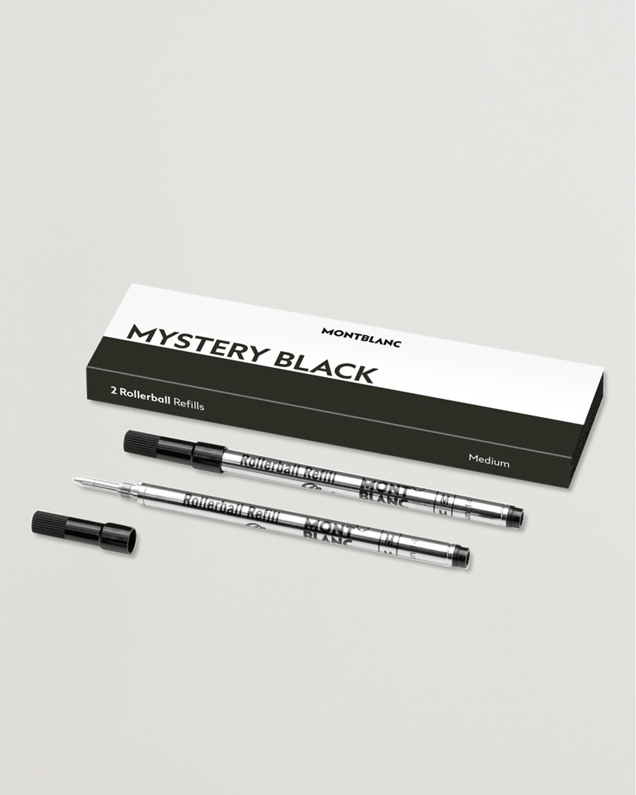 Montblanc 2 Rollerball Refills Mystery Black