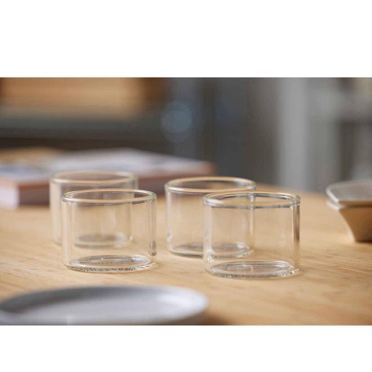 Blomsterbergs Dessert glass Dia 8 x 6 cm 4 pcs Clear