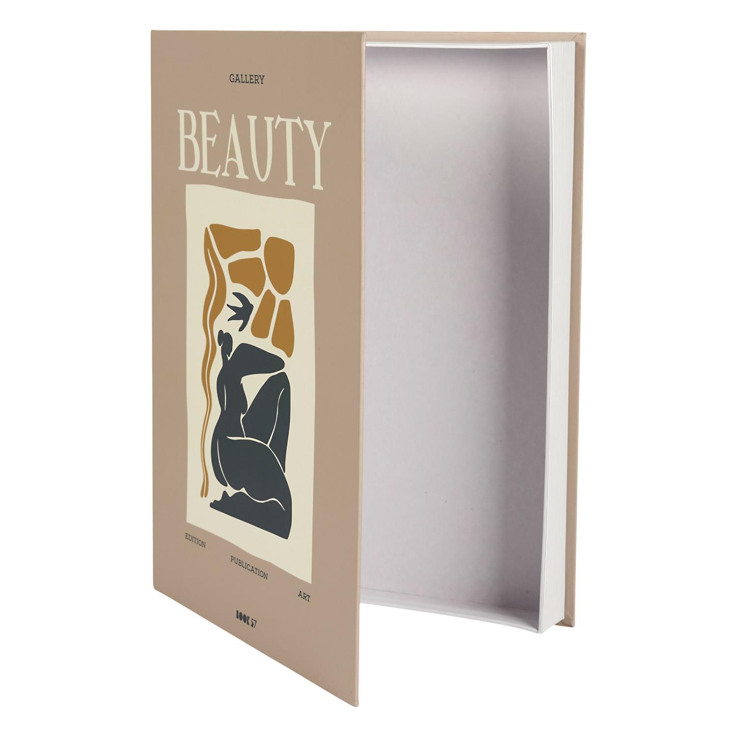 LIVRE RANGEMENT DECO BEAUTY ET FLOWERS 33X25CM