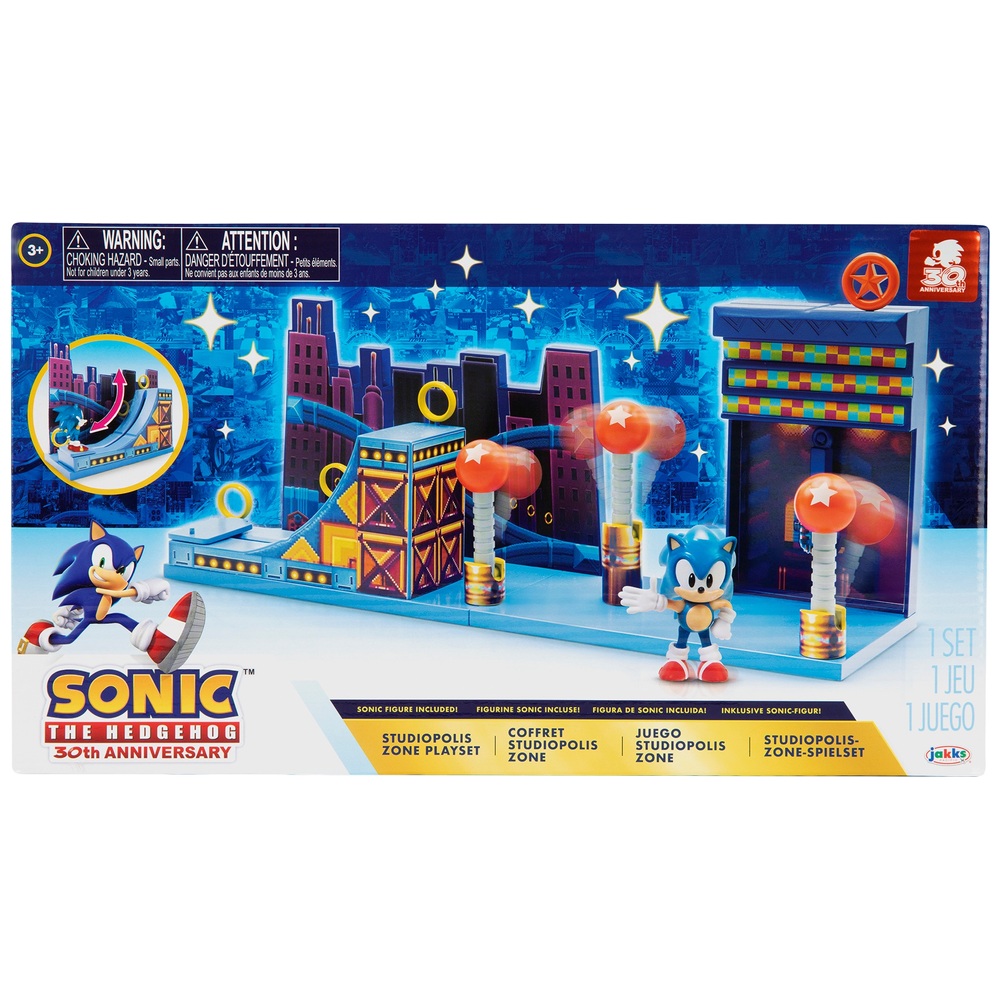 Sonic The Hedgehog 6,35 cm Studiopolis Zone Spielset