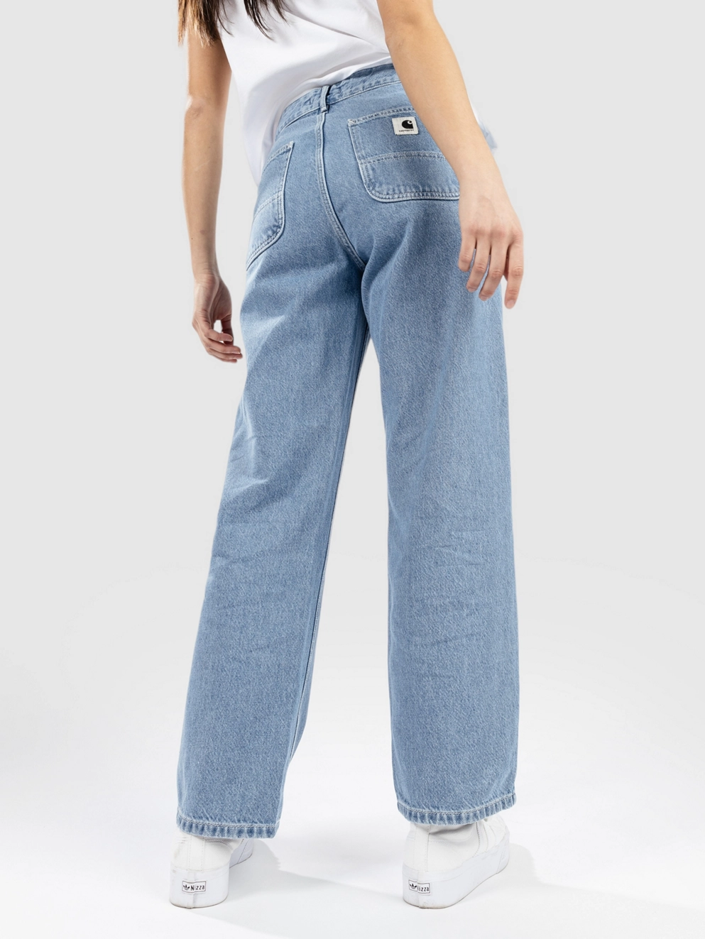 Carhartt WIP Simple Jeans heavy stone wash blue