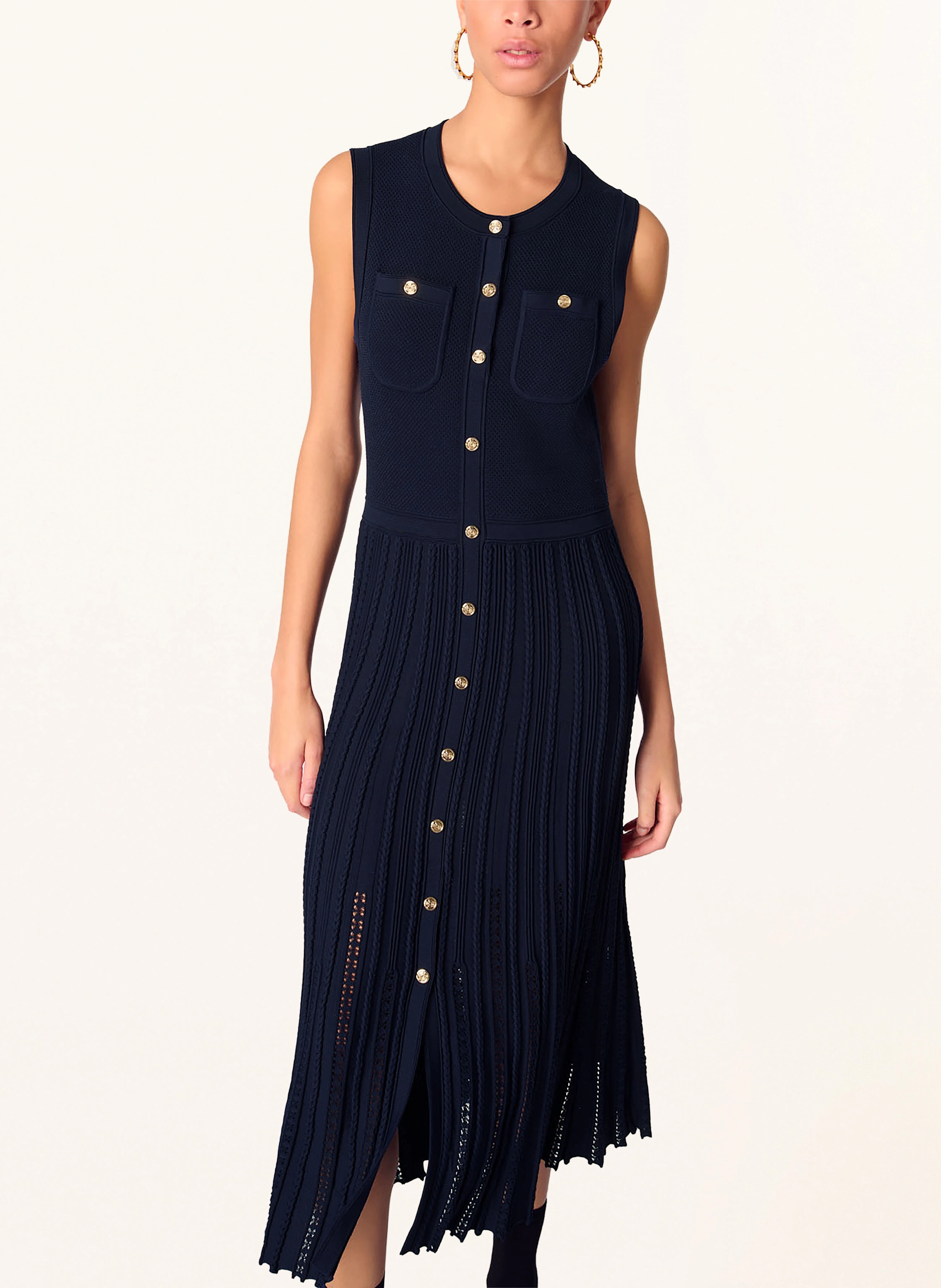 maje Strickkleid