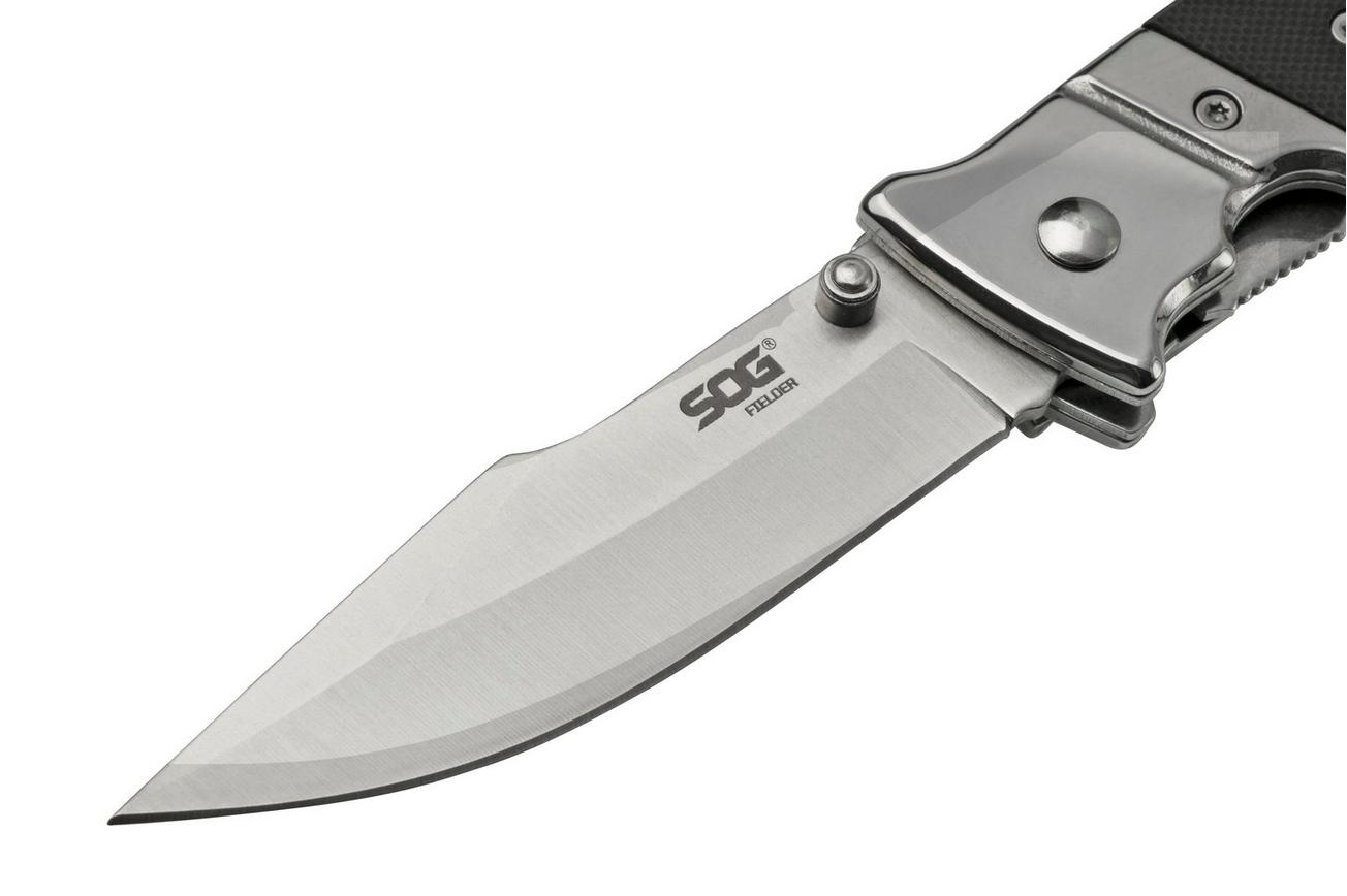 SOG Fielder, G10 Handle FF38-CP zakmes