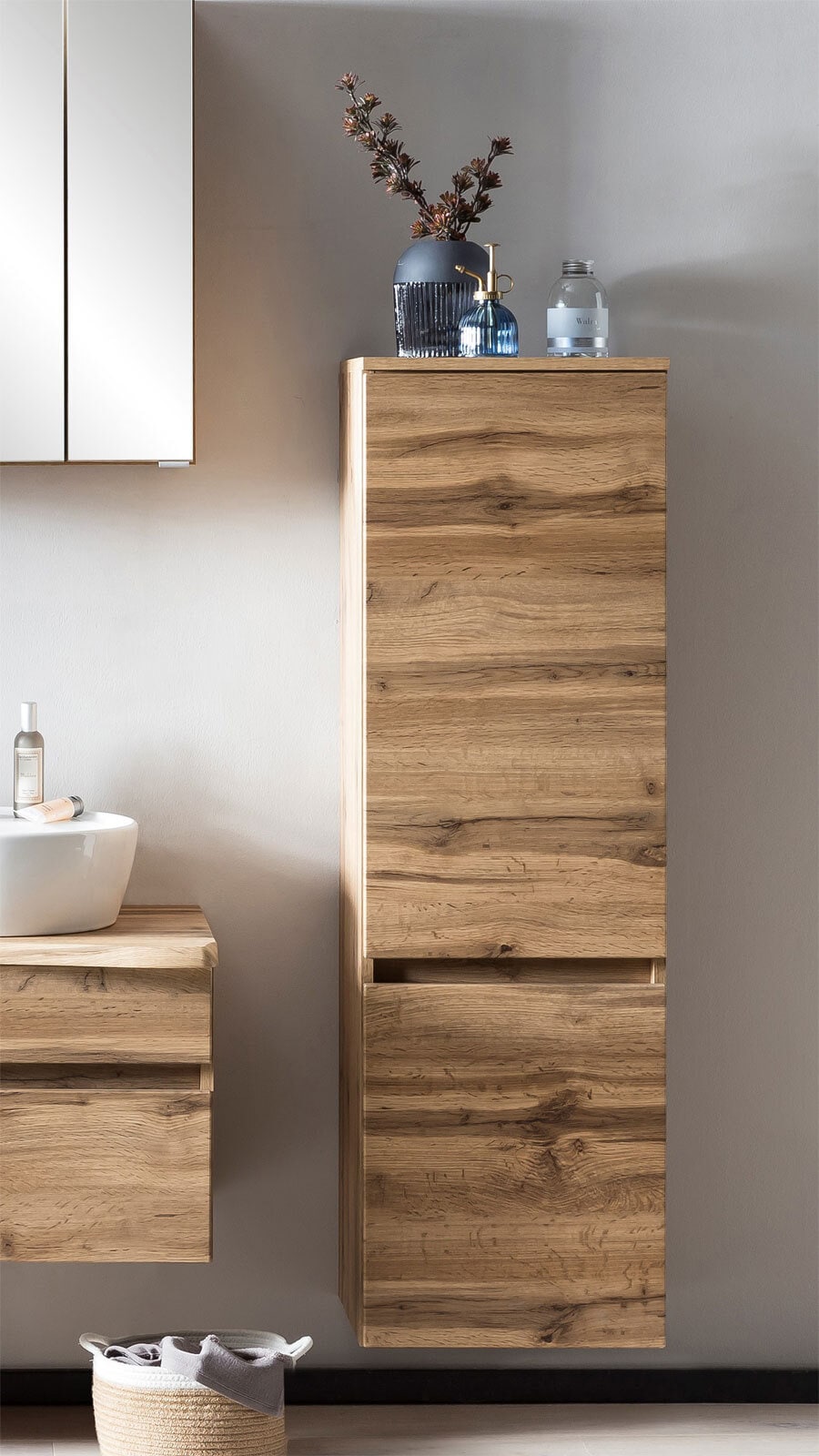 Bad-Midischrank BRÜGGE braun