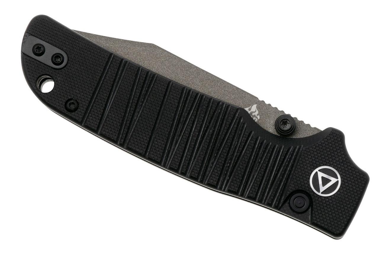 QSP Knife Kali QS159-B2 Ceramic Coated 14C28N Black G10, zakmes, Keanu Alfaro design