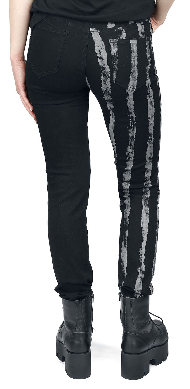 Jean Stretch Rayé | Rock Rebel by EMP Jean