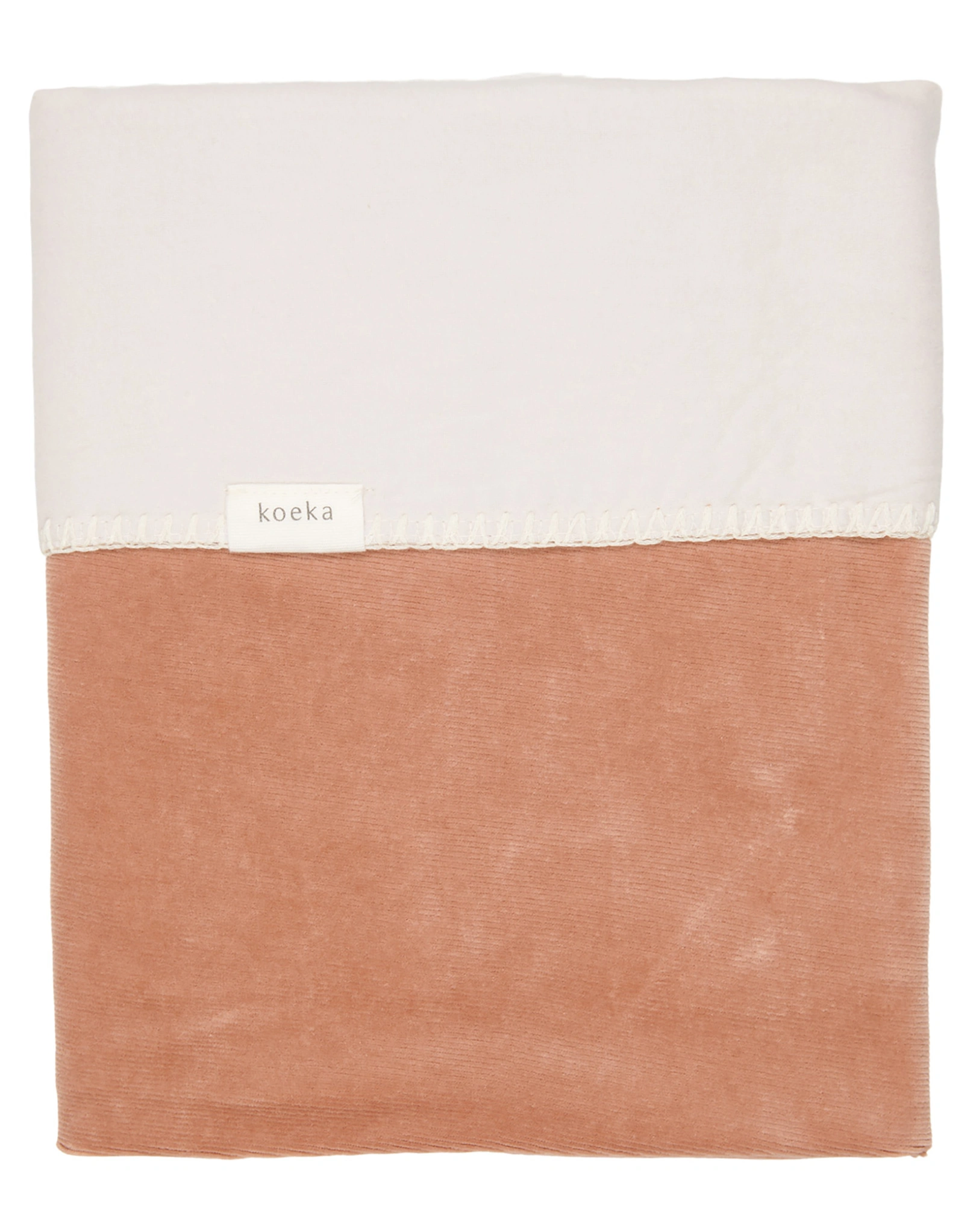 Flanell-Babydecke ODDI (75x100) in soft earth