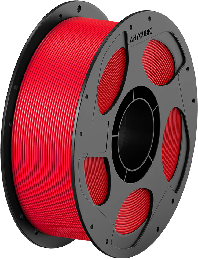 Anycubic  PETG Red, 1,75 mm / 1000 g    Zuverlässiger Allrounder für stabile & langlebige Drucke in Red